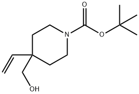 tert-butyl 4-ethenyl-4-(hydroxymethyl)piperidine-1-carboxylate