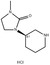 (R)-1-Methyl-3-(piperidin-3-yl)imidazolidin-2-one xhydrochloride