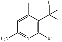 2-Pyridinamine, 6-bromo-4-methyl-5-(trifluoromethyl)-