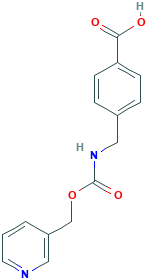 4-[(PYRIDIN-3-YLMETHOXYCARBONYLAMINO)-METHYL]-BENZOIC ACID