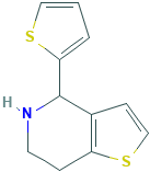 4-Thiophen-2-yl-4,5,6,7-tetrahydro-thieno[3,2-c]pyridine