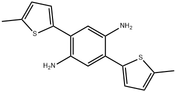 2,5-双(5-甲基噻吩-2-基)苯-1,4-二胺