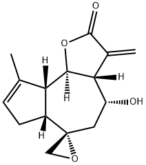 (3aR,6S)-3,3a,4,5,6aβ,7,9aβ,9bα-Octahydro-4α-hydroxy-9-methyl-3-methylenespiro[azuleno[4,5-b]furan-6(2H),2'-oxiran]-2-one