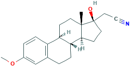 (17α)-17-Hydroxy-3-methoxy-19-norpregna-1,3,5(10)-triene-21-nitrile