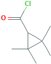 2,2,3,3-tetramethyl cyclopropane carboxynyl chloride