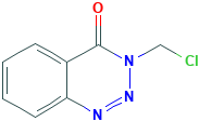 3-benzotriazin-4(3h)-one,3-(chloromethyl)-2