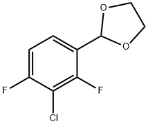 1,3-Dioxolane, 2-(3-chloro-2,4-difluorophenyl)-