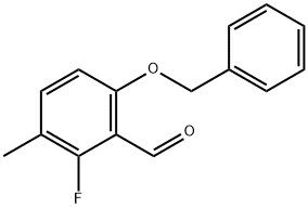 6-(Benzyloxy)-2-fluoro-3-methylbenzaldehyde