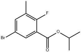 Isopropyl 5-bromo-2-fluoro-3-methylbenzoate