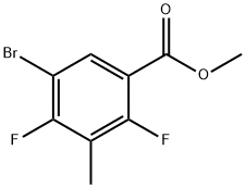 Benzoic acid, 5-bromo-2,4-difluoro-3-methyl-, methyl ester