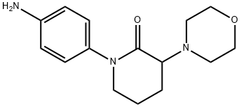 2-Piperidinone, 1-(4-aminophenyl)-3-(4-morpholinyl)-