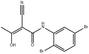 α-cyano-β-hydroxy-β-methyl-n-(2,5-dibromophenyl)propenamide