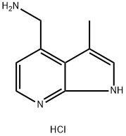 (3-甲基-1H-吡咯并[2,3-B]吡啶-4-基)甲胺盐酸盐