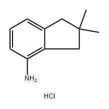 2,2-dimethyl-2,3-dihydro-1H-inden-4-amine hydrochloride