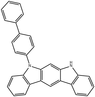 Indolo[2,3-b]carbazole, 5-[1,1'-biphenyl]-4-yl-5,7-dihydro-