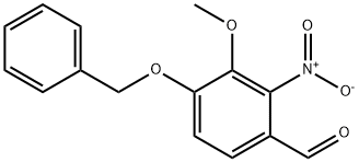 3-Methoxy-2-nitro-4-(phenylmethoxy)benzaldehyde