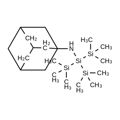 N-(Adamantan-1-yl)-1,1,1,3,3,3-hexamethyl-2-(trimethylsilyl)trisilan-2-amine