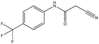 2-cyano-N-[4-(trifluoromethyl)phenyl]acetamide