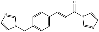 奥扎格雷钠杂质(E) -3-[4-[ ( 1H-咪唑-1-基)甲基]苯基]-1- (1H-咪唑-1基)丙2-烯-1酮