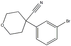 4-(3-BROMOPHENYL)TETRAHYDROPYRAN-4-CARBONITRILE