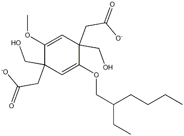 1,4-Benzenedimethanol, 2-[(2-ethylhexyl)oxy]-5-methoxy-, 1,4-diacetate