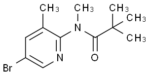 5-溴-3-甲基-2-(N,2,2,2-四甲基乙酰氨基)吡啶