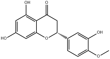 4H-1-Benzopyran-4-one, 2,3-dihydro-5,7-dihydroxy-2-(3-hydroxy-4-methoxyphenyl)-, (2R)-