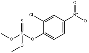 p-Nitro-o-chlorophenyl dimethyl thionophosphate