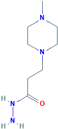 3-(4-METHYL-PIPERAZIN-1-YL)-PROPIONIC ACID HYDRAZIDE