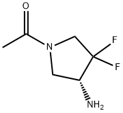 (R)-1-(4-amino-3,3-difluoropyrrolidin-1-yl)ethanone