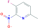 Pyridine, 3-fluoro-6-methyl-2-nitro- (9CI)