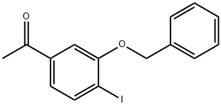 1-(3-(苄氧基)-4-碘苯基)乙-1-酮