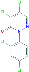 4,5-DICHLORO-2-(2,4-DICHLOROPHENYL)-2,3-DIHYDROPYRIDAZIN-3-ONE