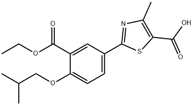 5-Thiazolecarboxylic acid, 2-[3-(ethoxycarbonyl)-4-(2-methylpropoxy)phenyl]-4-methyl-