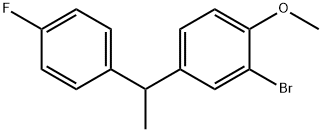2-bromo-4-(1-(4-fluorophenyl)ethyl)-1-methoxybenzene