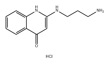 2-[(3-aminopropyl)amino]-1,4-dihydroquinolin-4- one dihydrochloride