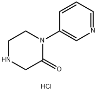 2-Piperazinone, 1-(3-pyridinyl)-, hydrochloride (1:1)