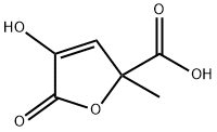 2,5-Dihydro-4-hydroxy-2-methyl-5-oxo-2-furancarboxylic acid