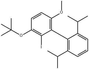 1,1'-Biphenyl, 3-(1,1-dimethylethoxy)-2-iodo-6-methoxy-2',6'-bis(1-methylethyl)-
