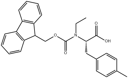 L-Phenylalanine, N-ethyl-N-[(9H-fluoren-9-ylmethoxy)carbonyl]-4-methyl-