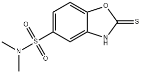 N,N-二甲基-2-硫烷基-1,3-苯并噁唑-5-磺酰胺