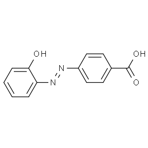 Benzoic acid, 4-((4-hydroxyphenyl)azo)-