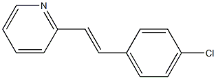 (E)-4-(4-氯苯乙烯基)吡啶