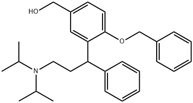 Benzenemethanol, 3-[3-[bis(1-methylethyl)amino]-1-phenylpropyl]-4-(phenylmethoxy)-