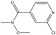 2-Chloro-N-methoxy-N-methylisonicotinamide