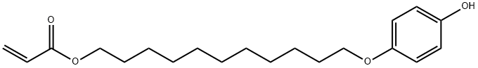 2-Propenoic acid, 11-(4-hydroxyphenoxy)undecyl ester