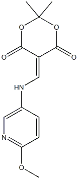 5 - [[(6 - Methoxypyridin - 3 - yl)aMino]Methylidene] - 2,2 - diMethyl - 1,3 - dioxane - 4,6 - dione