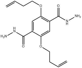 1,4-Benzenedicarboxylic acid, 2,5-bis(3-buten-1-yloxy)-, 1,4-dihydrazide