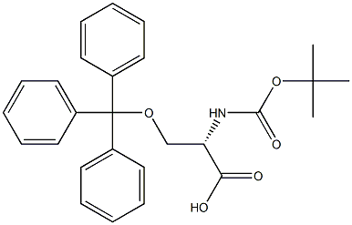 (S)-2-((tert-Butoxycarbonyl)aMino)-3-(trityloxy)propanoic acid