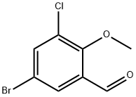 5-溴-3-氯-2-甲氧基苯甲醛